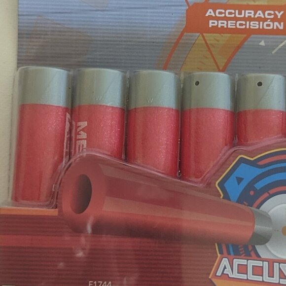 NWT Nerf 10X Mega Accustrike N-Strike Foam Gun Darts Series Age 8+  Refill Pack - Picture 3 of 6